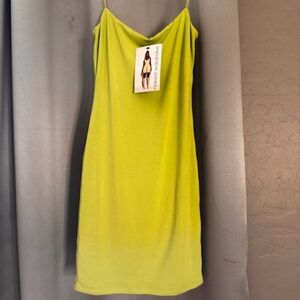 Brand New Naked Wardrobe Kiwi Dress-M